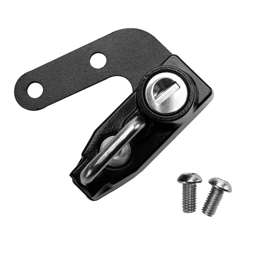 Motorcycle Helmet Lock Helmets Security Anti-Theft Lock Rust-Proof Aluminum Alloy Accessories For Kawasaki Eliminator 500 2023-