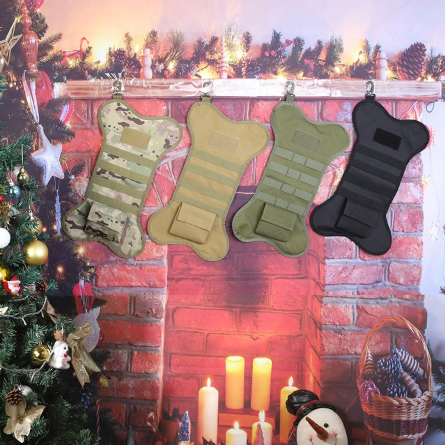 Multifunctional MOLLE Pouch, Christmas Decoration Bag