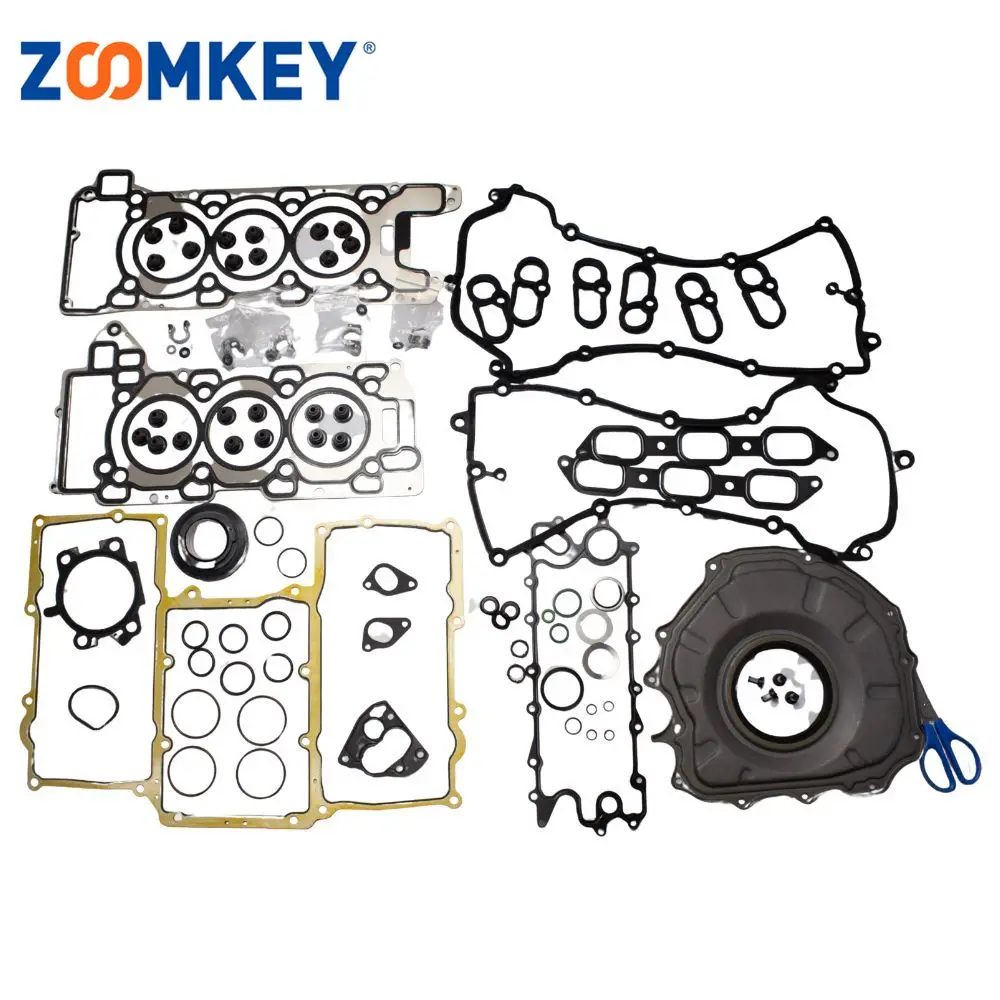 

ZOOMKEY Engine Rebuild Gasket Set Fit For Jaguar Land Rover 3.0L V6 306PS AJ126