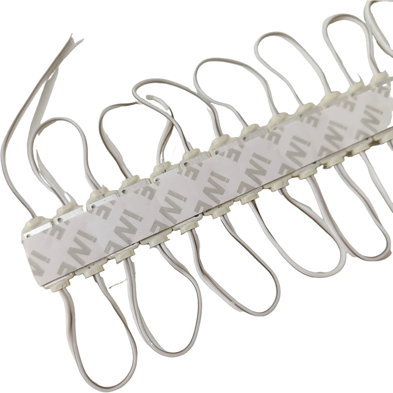 SMD 2835 литьевой модуль DC12V 0,3 Вт 1 светодиодный одиночный мини-модуль с линзой водонепроницаемый IP65 супер яркая подсветка знака