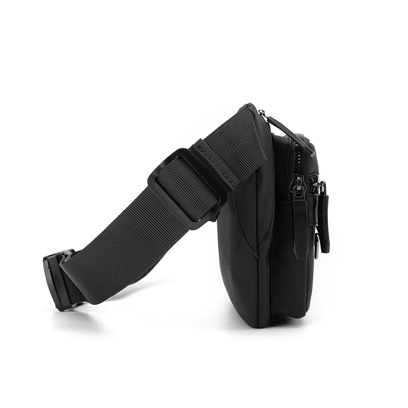 Bolsa de cintura unissex à prova d'água, bolsa de cinto masculina, canguru, quadril, telefone, bolsa de trabalho, equipamento de viagem para homens e mulheres