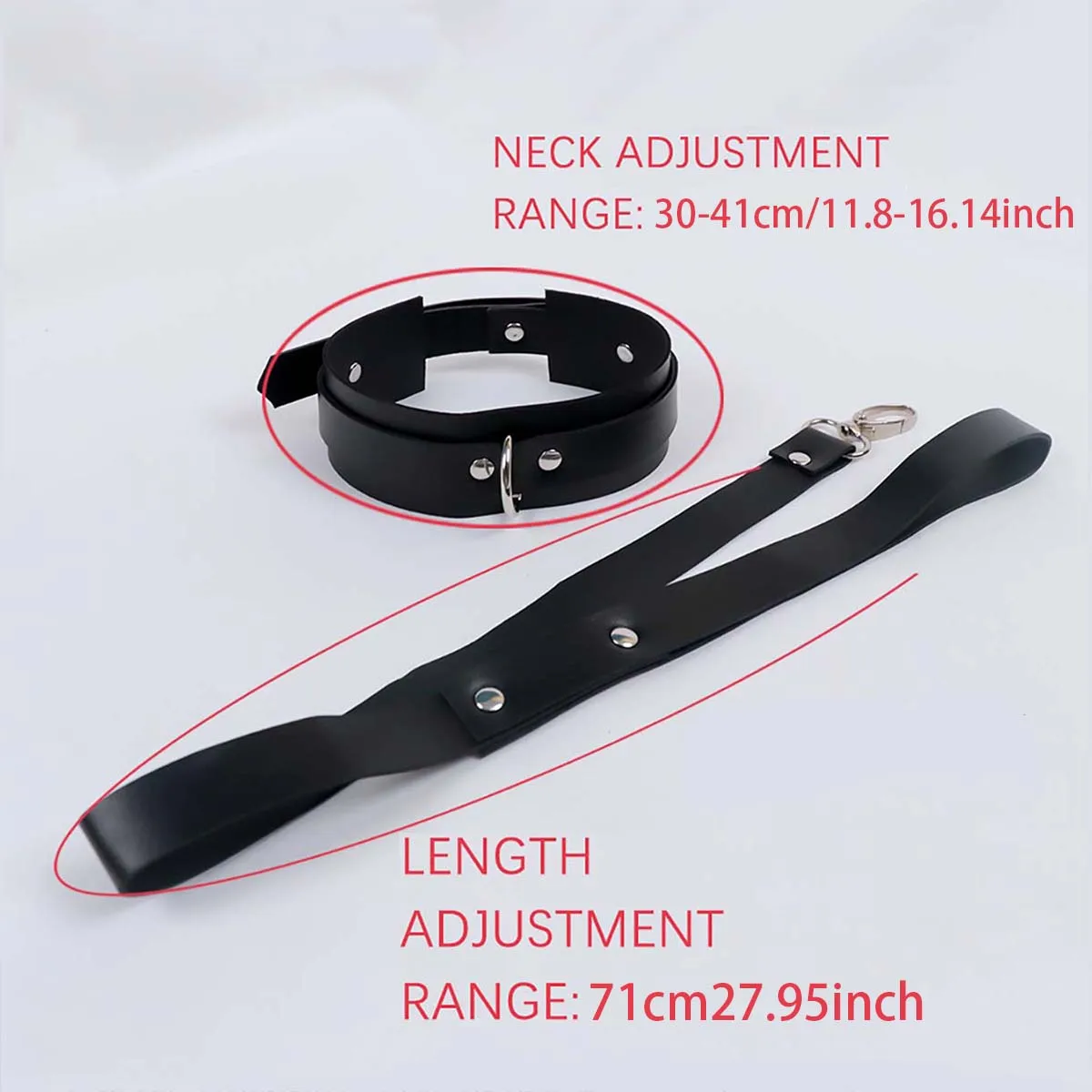 ปลอกคอหนังทำมือพร้อมสายโซ่ ปลอกคอหนังแบบ unisex พร้อมสายโซ่ ปลอกคอหนังพร้อมสายโซ่ ปลอกคอหนังวีแกนพร้อมสายโซ่