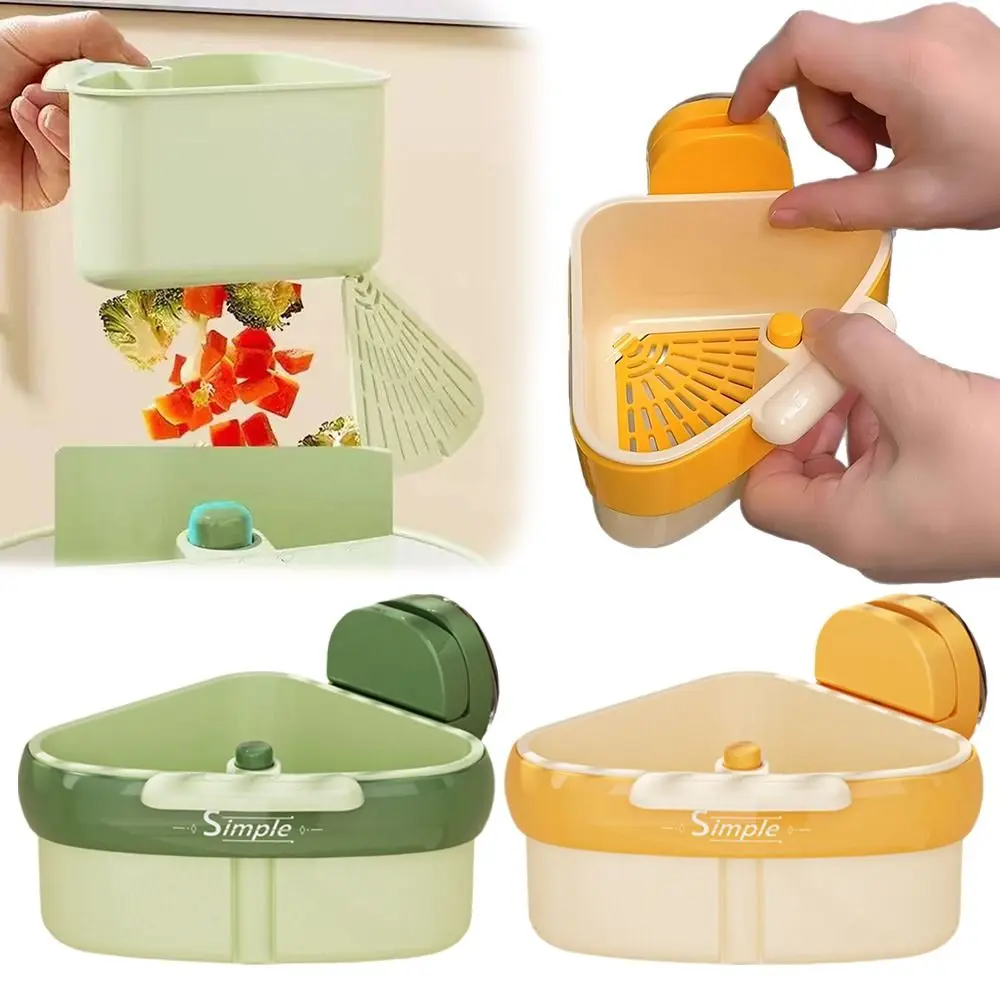 

Сливной фильтр для угловой раковины с выдвижным механизмом, раздельное открытие и закрытие, корзина для слива, универсальный, большой емкости