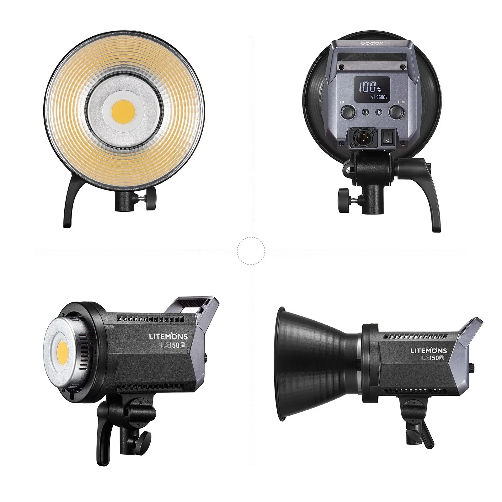 Godox Litemons LA150Bi Studio LED Video Light 190W Photography Light