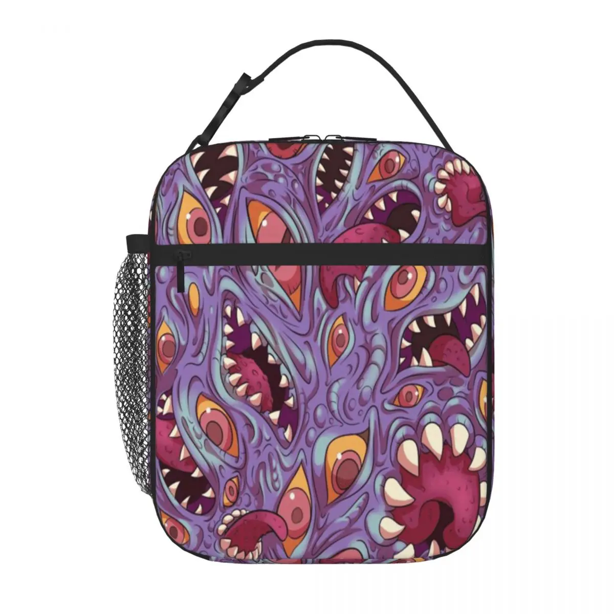Hot Sale Lovecraftian Pattern Abstract Meal Bag Field Work Meal Thermal Food Carrier