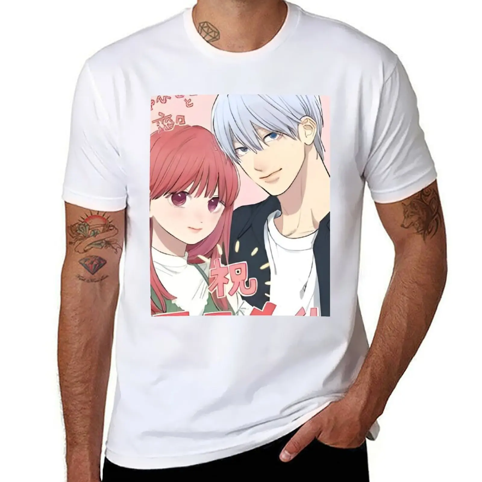 

shirt anime A Sign t Affection photo shirts man of man t for T-Shirt Mangan-Cover designer