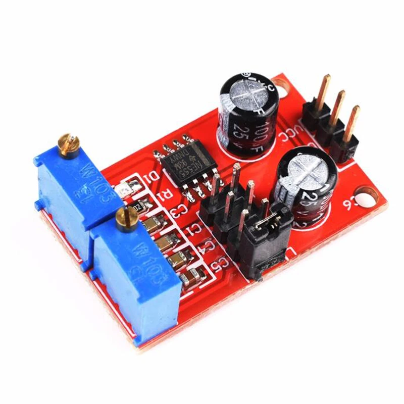 NE555 Pulse Frequency Duty Cycle Adjustable Module Square Wave Signal Generator