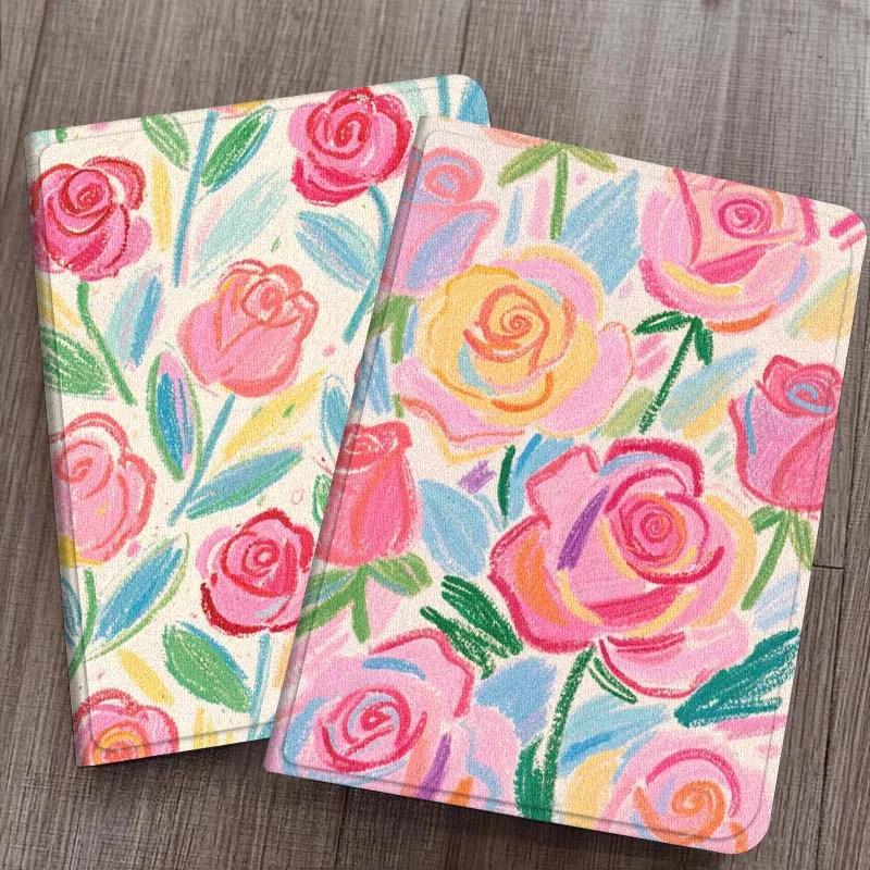 

Rose Graffiti Pattern For Samsung Galaxy Tab S7 S8 S9 S10 S11 FE Plus Lite Tablet Case