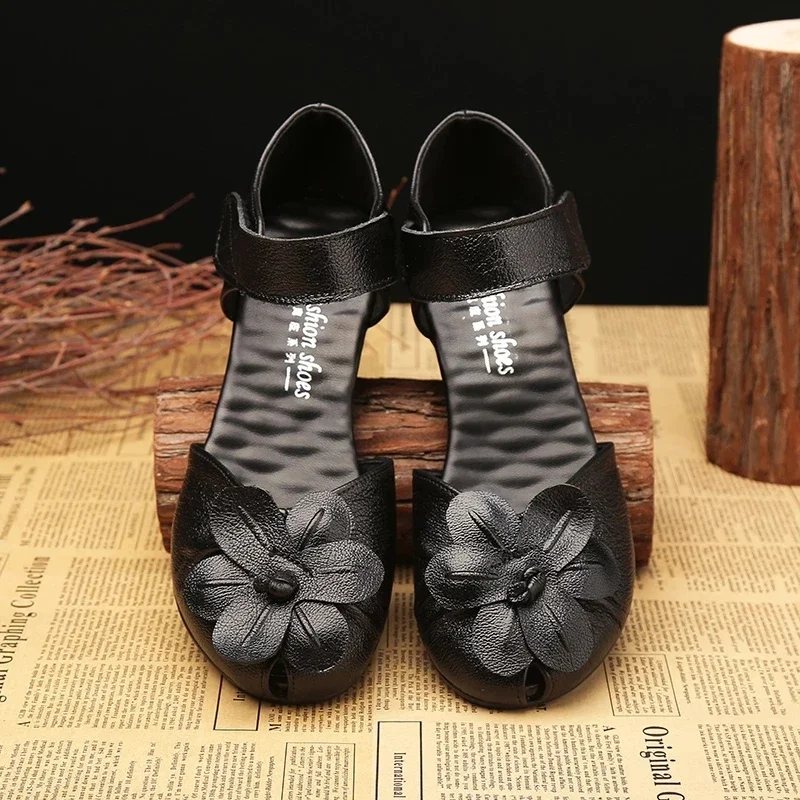 MVVJKESummer Slides Women\'s Heeles Luxury Brand Pumps Breathable Shoes Ladies Office Heels Fashion Style