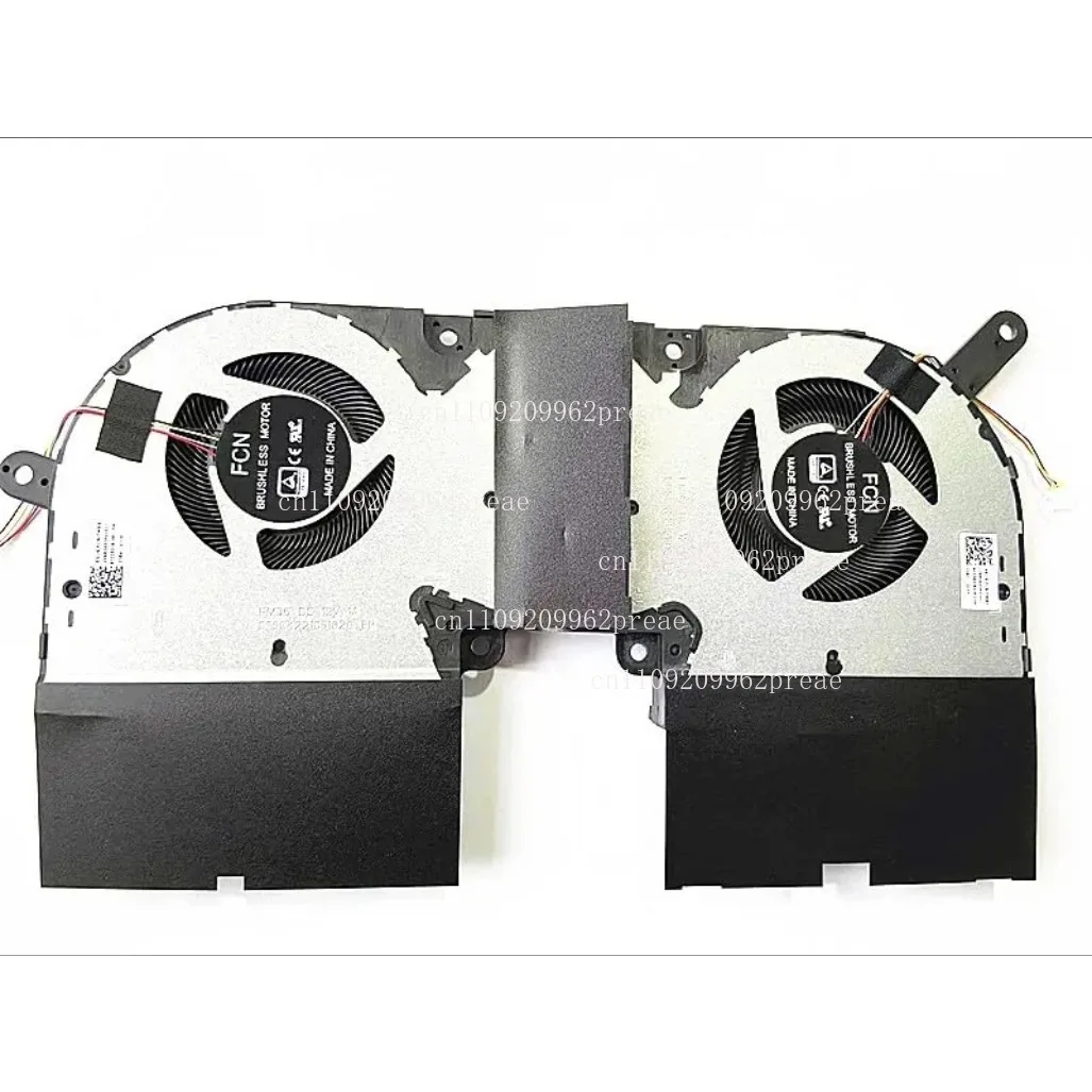 

CPU + GPU Cooling Fan for ASUS Rog Strix Scar 17 2020 GL732LXS GL732LWS RTX2080 Series DFSCK22115181G FMB7 13NR0430P01011 DC12V