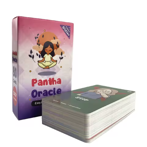 New English Card Deck Pantha Oracle Easy Everyday Cards Sample Figures Design For Friends Holiday Gift Entertainment Board Game