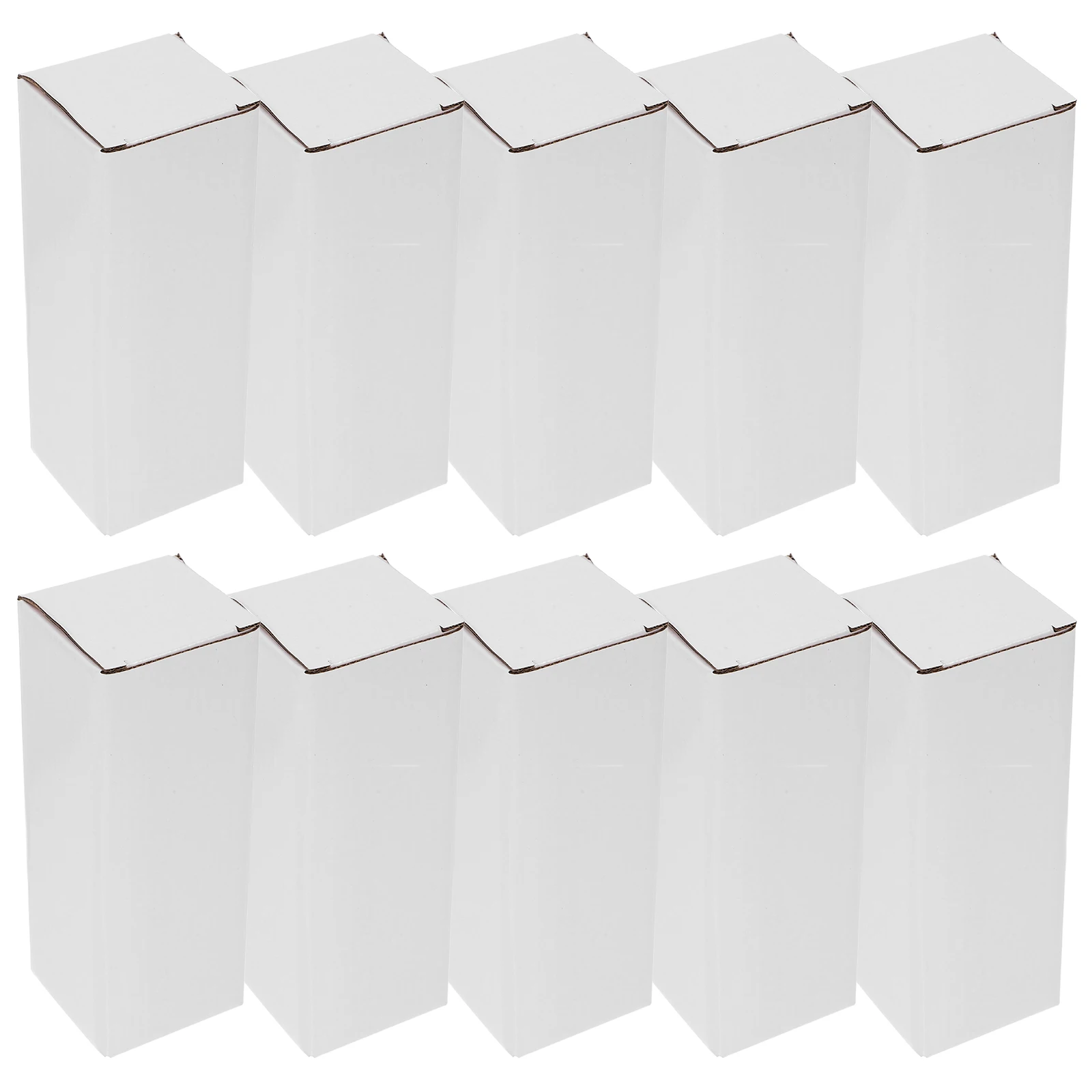10 Pcs Corrugated Boxes Packaging Lamination Small Mailing Moving Shipping Empty Box for Wrapping Paper Products