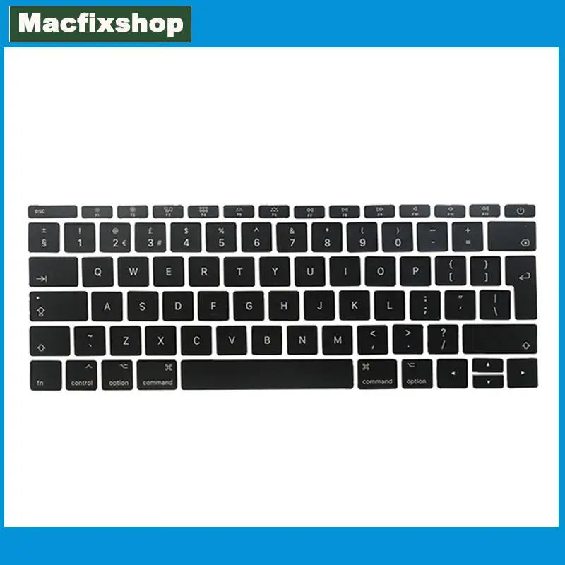 Новые колпачки для клавиш для ноутбука A1708 для MacBook Pro Retina 13,3 дюйма A1708, США, Великобритания, русский, французский, немецкий, испанский, итальянский, Azerty, колпачки для клавиш