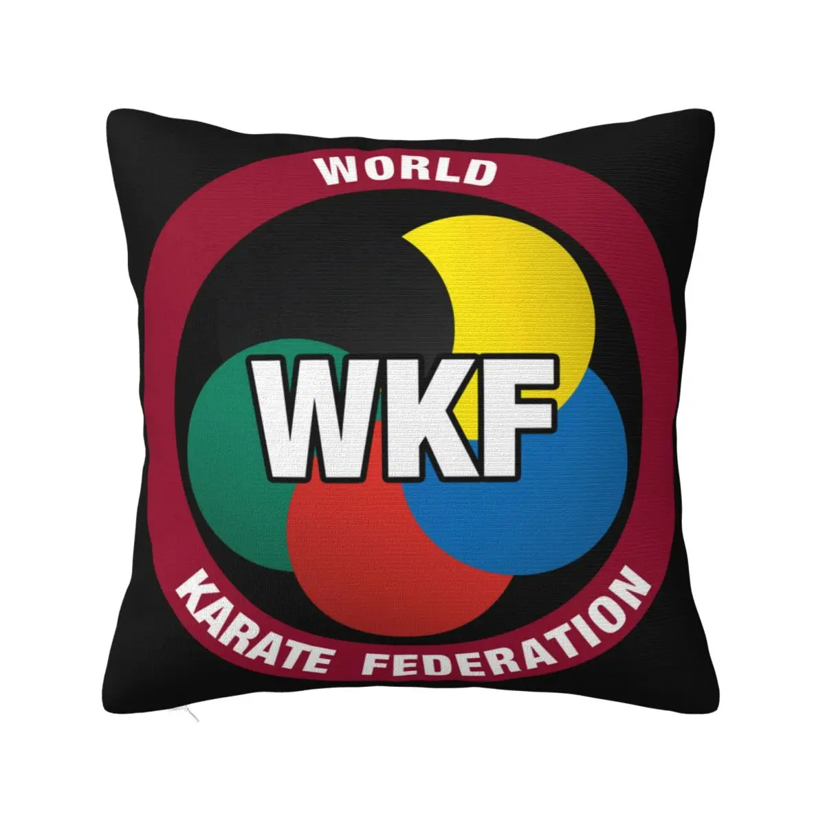 New Wkf Karate World League Logo Men Size S M L Xl 2Xl 3Xl Wom Many Colors Leisure Pillow Case