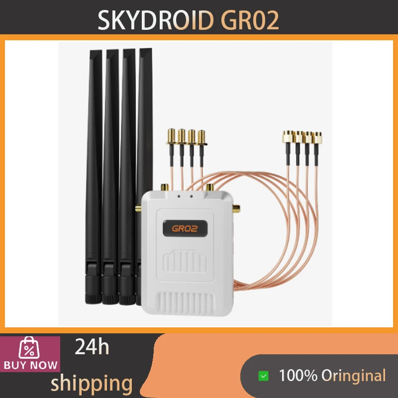 New Skydroid GR02 Relay Signal Receiver for RC Drones UAV Aircraft