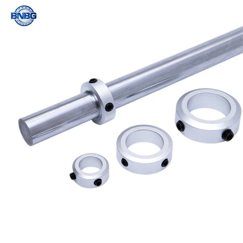 Imagen 2 del producto Anillo de retención del collar del eje Tipo de tornillo de tope Anillo de retención Localizador del retenedor del eje aleación de aluminio con tornillos