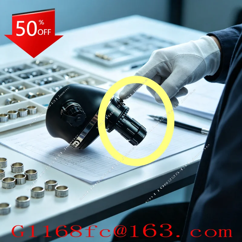Gas Mask Regulator, Knob Adjustment, Breathing Control Universal Accessories Controllable Oxygen Amount
