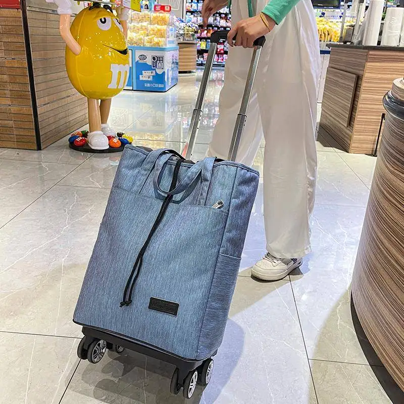 lightweight-universal-wheel-shopping-bag-vegetable-buying-bag-home-use-foldable-pull-cart-sturdy-shopping-cart-storage-organizer