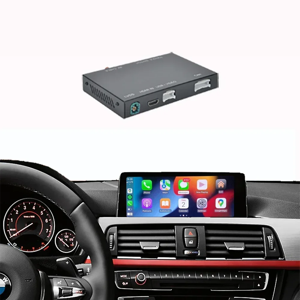 Wireless CarPlay Android Auto Interface for BMW 3 Series F30 F31 F34 F35 Mirror Link AirPlay Car Play Youtube Function