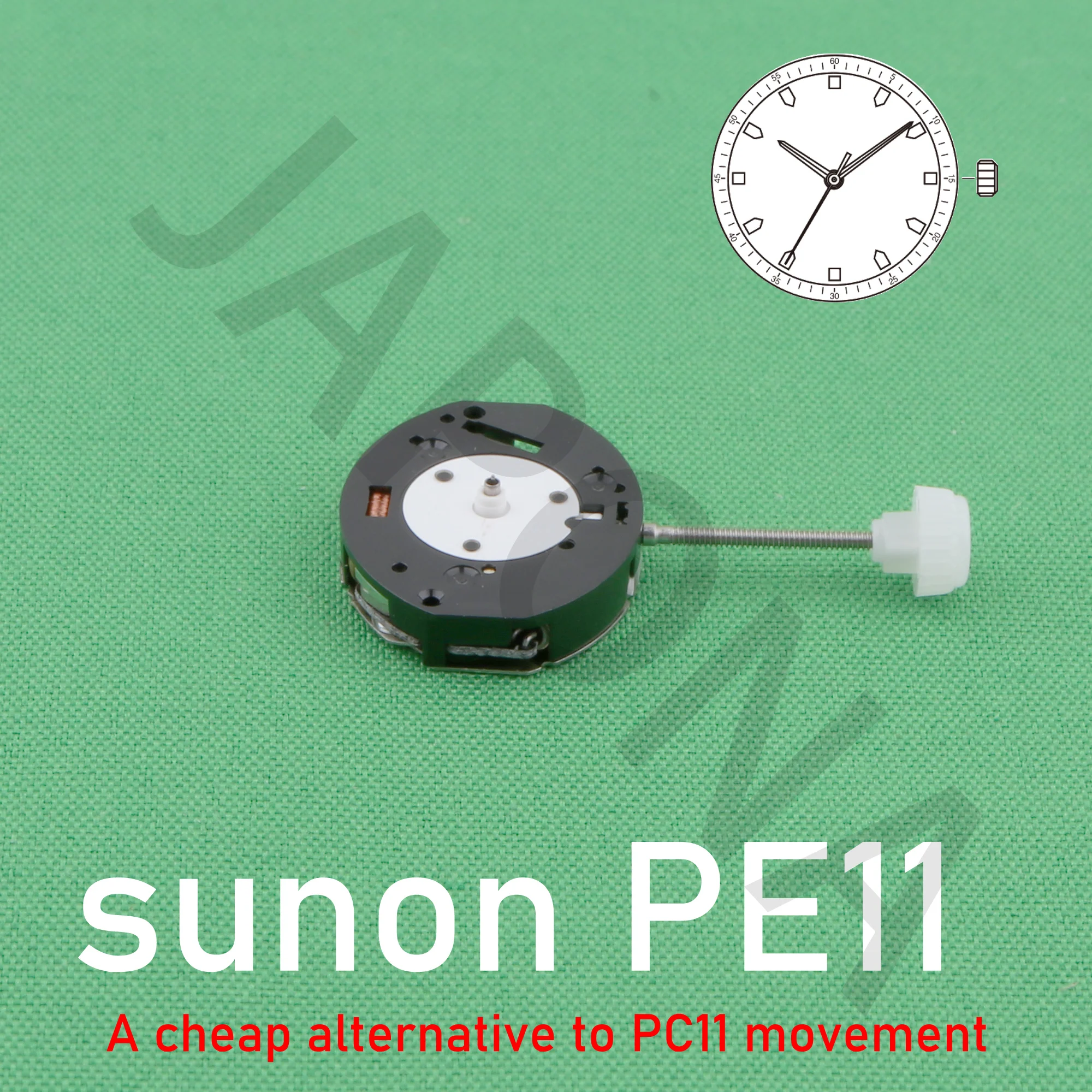 PE11 movement china sunon  pe11 movement  3hands movement A cheap alternative to PC11 movement