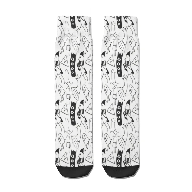 Punpun Straight Socks Male Mens Women Spring Stockings Polyester Hip Hop