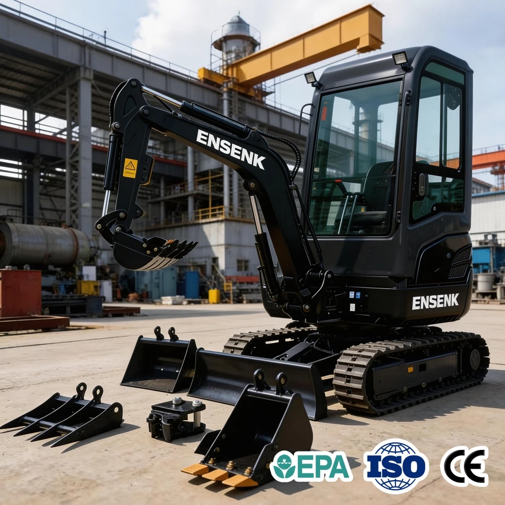 08/1.0Ton Mini Excavator Excavadora Diesel Construction Machinery For Home Escavatori Manufacturer Direct Sales From China
