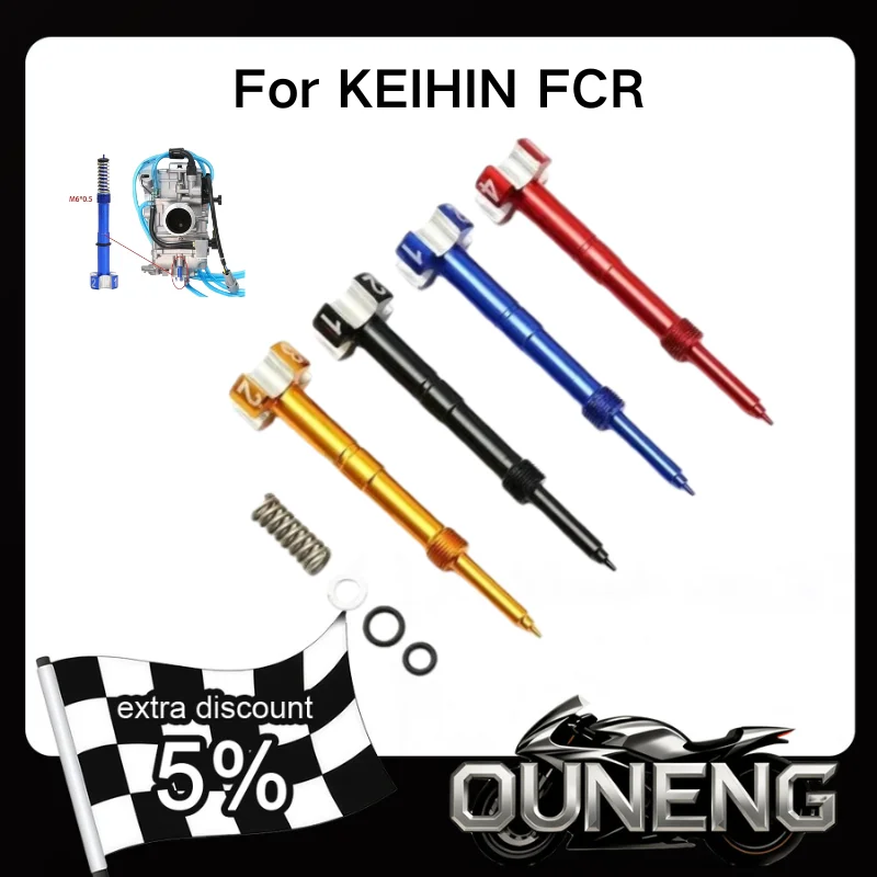 

For KEIHIN FCR MX CRF YZF WR KXF KLX KTM RMZ Motorcycle Carburetor Air Fuel Mixture Screw