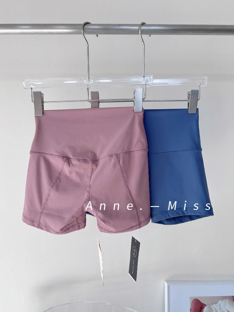 Calça feminina alta elástica qui seca, corrida, yoga, apertada, fitn, treinamento, levantamento de bunda, fina, verão