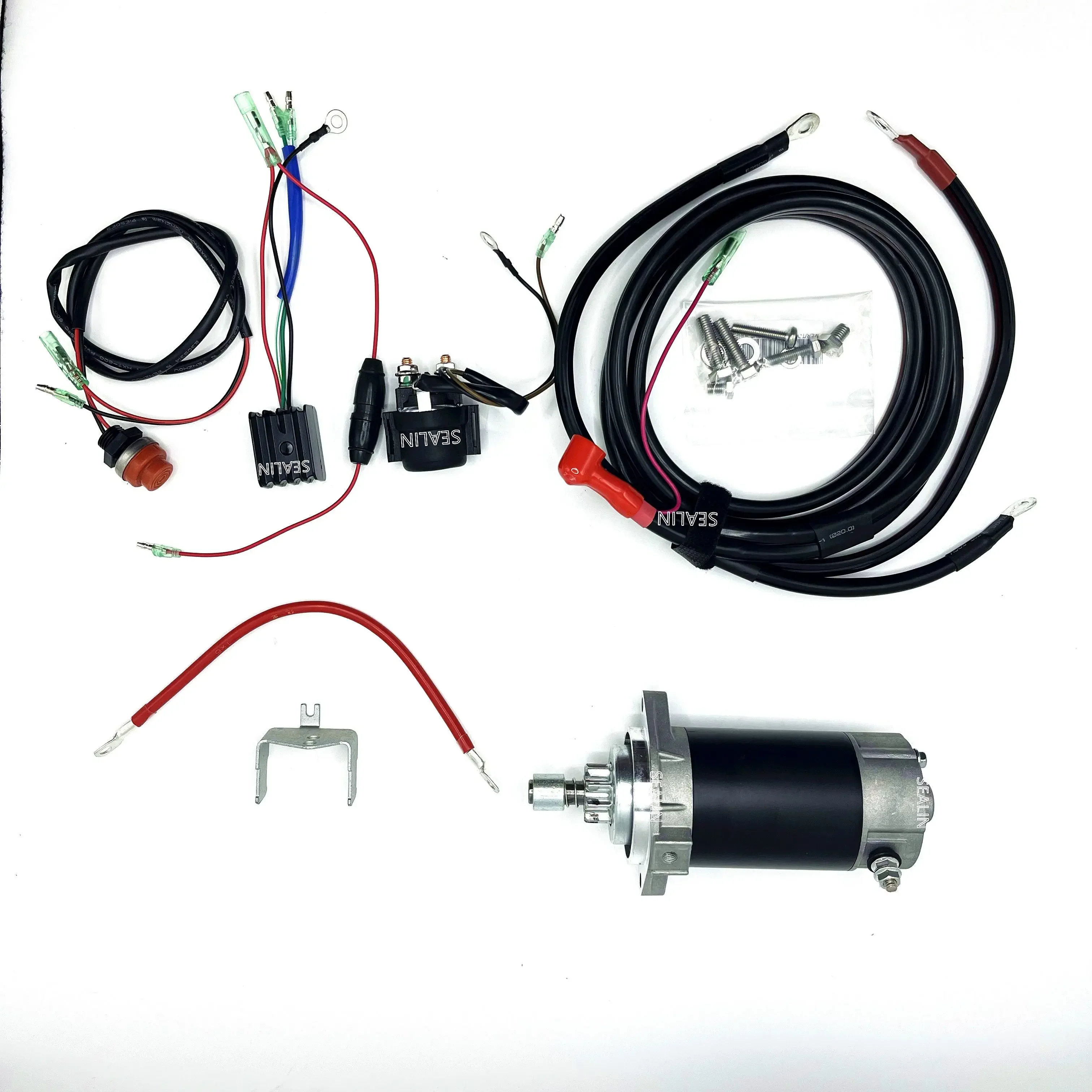 ELECTRIC START KIT FOR MERCURY 40 HP 2 STROKE OUTBOARD MOTOR 3 cylinder