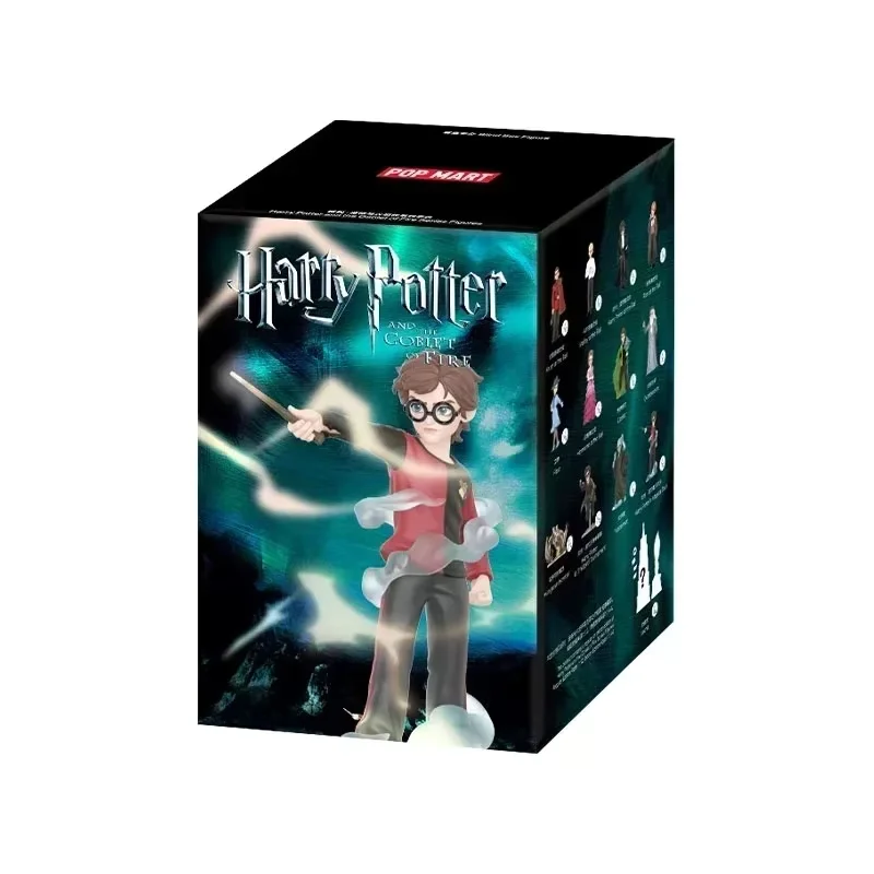 POP MART Harry Potter Caja Sorpresa de la Serie Cáliz de Fuego - Figura de Acción Anime Kawaii - Juguete Misterioso Sorpresa