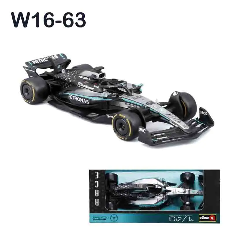 Bburago 1:43 McLaren F1 MCL38 2024 Miami GP Formel 1 Legierungs-Modellauto # 4 Lando Norris # 81 Oscar Piastr Spielzeuggeschenk – Detail 23