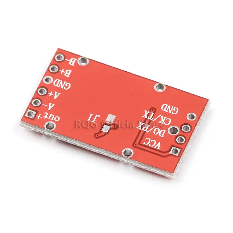 HX711 Módulo de Sensor de pesaje de conversión a/d de doble canal de 24 bits con Metal Shied