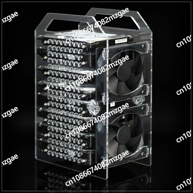 قوس القرص الصلب للكمبيوتر 3.5 بوصة إطار قفص القرص الصلب متعدد NAS دعامة توسيع تبديد الحرارة الصلبة الميكانيكية الخارجية #3