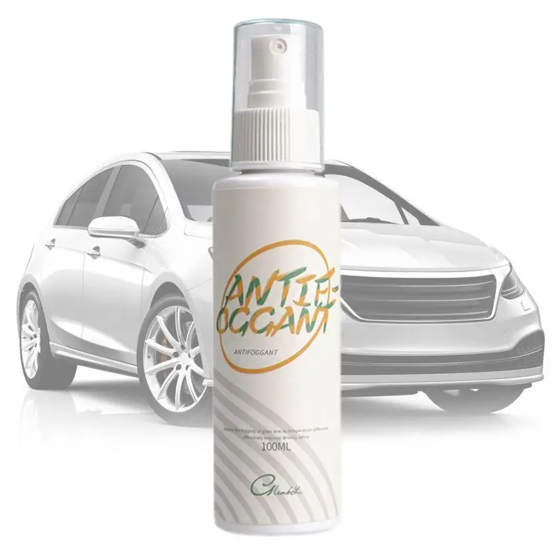 Anti Fog Spray For Glasses Mild Car Defogger Spray 100ml Glass Defogger Non-Irritating Anti Fog Spray For Windshield Window