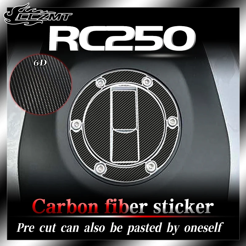 

For CYCLONE RC250 film 6D carbon fiber protective sticker decorative sticker and drawing accessories modification