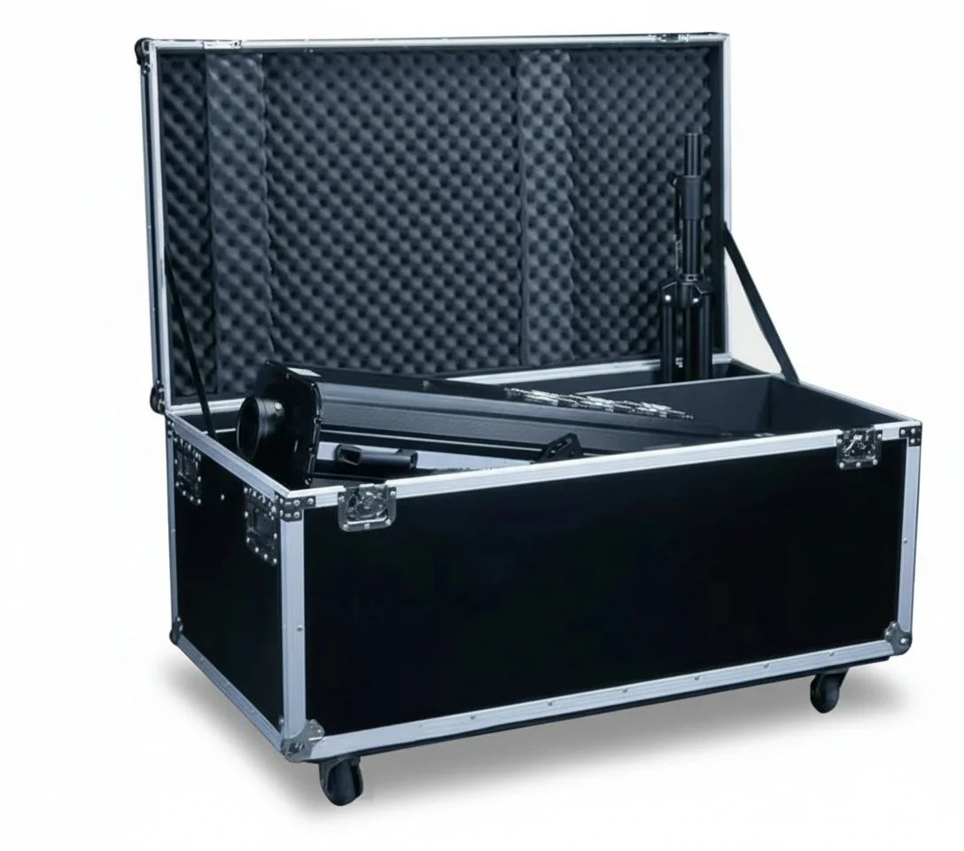 

Aluminum Flight Case, Aluminium Road Rack Case, Hard Shell Equipment Protection Case for Amplifier, for Trade Show Accessories