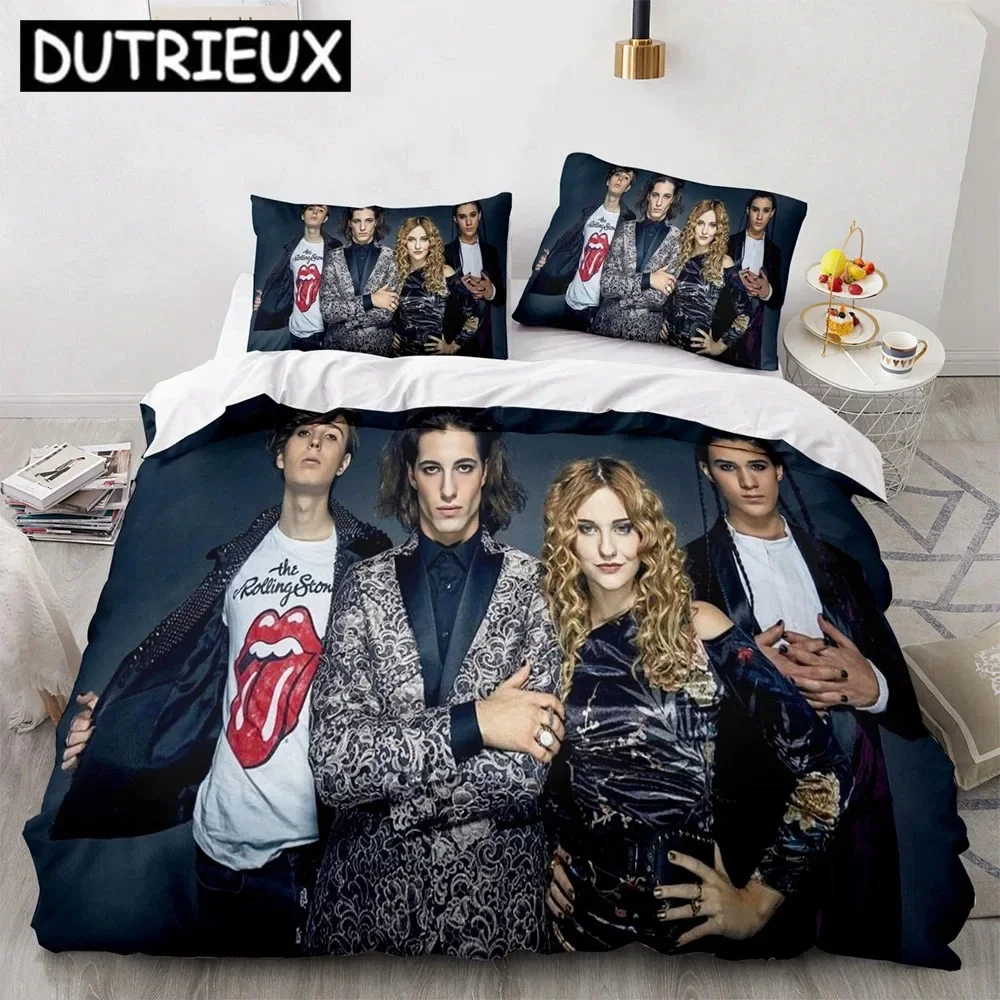 

Maneskin Bedding Set Duvet Cover Quilt Cover Pillowcase Double Queen King Duvet Cover
