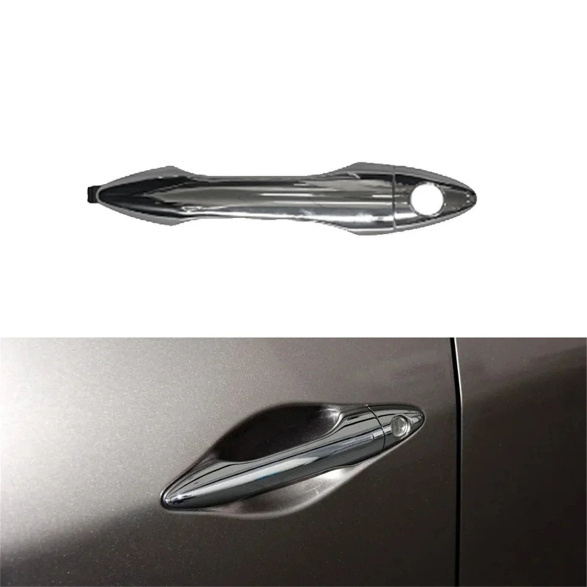 Left Front Door Outer Handle 82652-2Z010 82652-2S010 for Hyundai Tucson IX35 2010-2015 Chrome Door Catch Handle