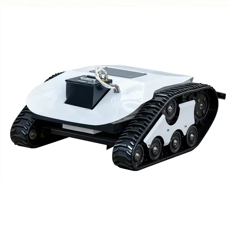 Crawler Lawn Mower Slope Cutter For Farms And Hillside Vegetation Cleaning Great Terrain Adaptability Reliable Grass Trimming