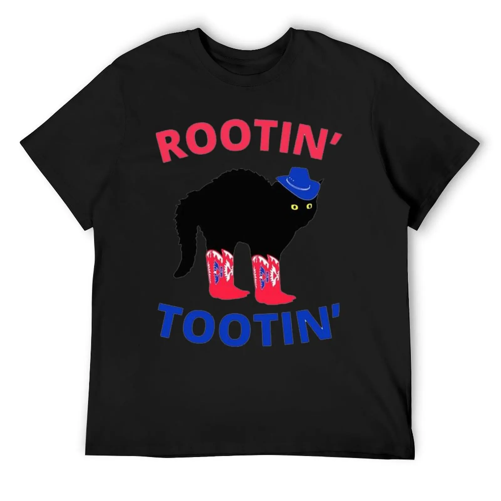 

Rootin Tootin Cat T-Shirt oversized t shirt Anime t-shirt vintage oversizeds clothes for men