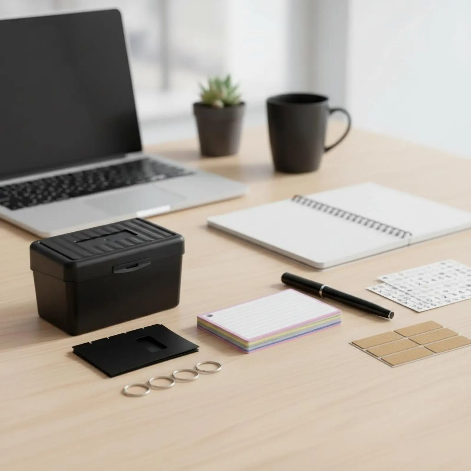 200-sheets-ruled-index-cards-with-storage-box-thick-180g-paper-3-inch-note-card-filing-system-color-coded-study-card-organizer