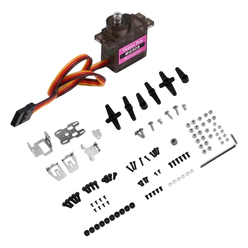 

Best-Drone Gimbal Bracket For FPV Head Tracker Compatible 22-28Mm Hole Spacing Aluminum Alloy Light-Weight Camera Stand With 2Se