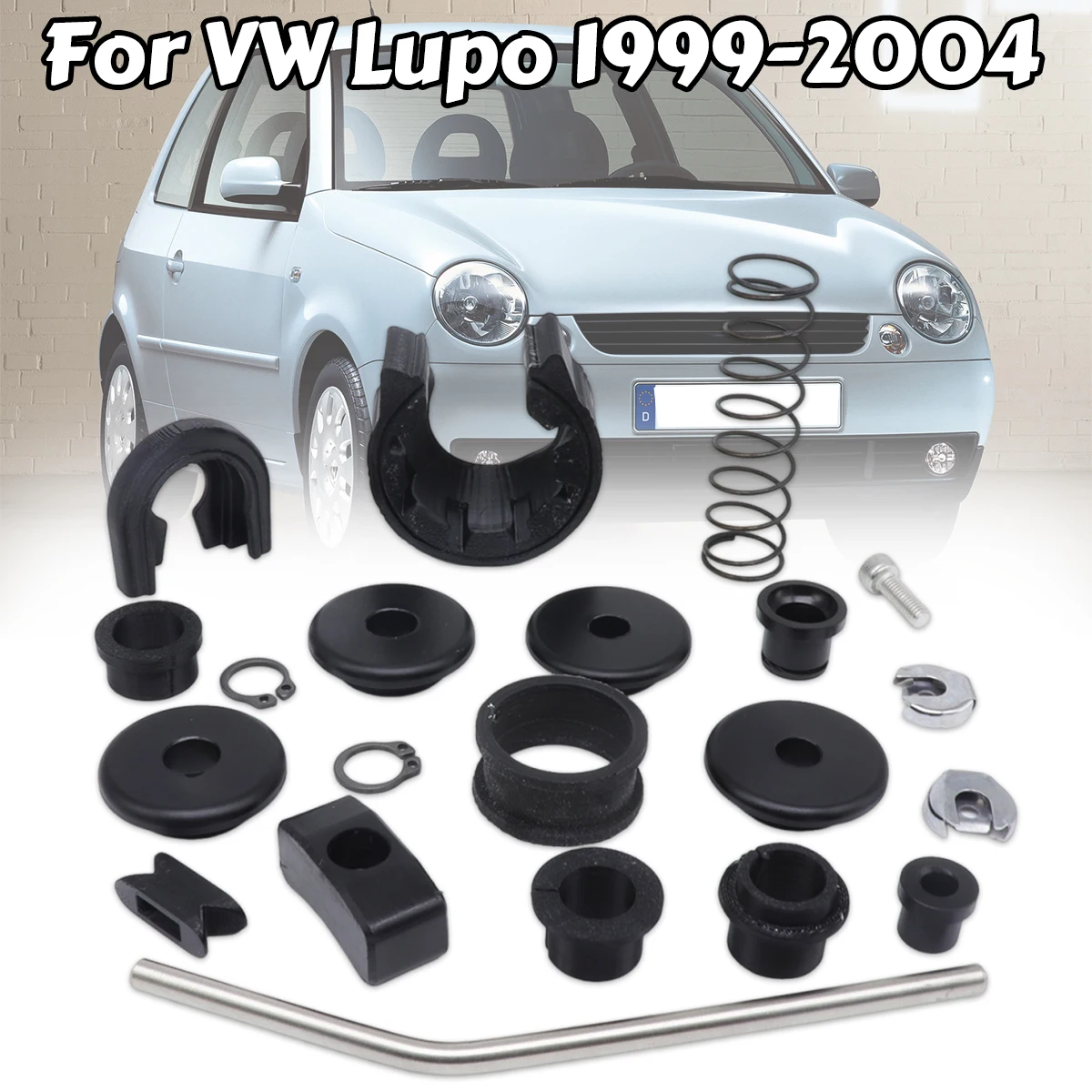 

Complete Set Upgrade Bushing For VW Lupo Manual Transimission Gearbox Enhance Shifter Lever Adjuster Selector linkage End 1999