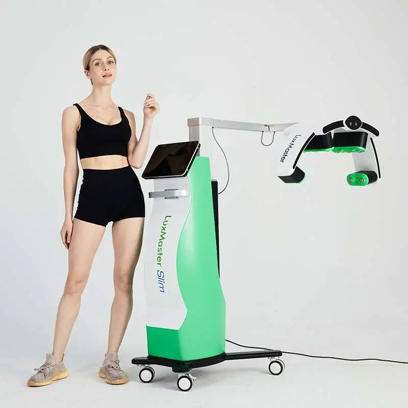 Newest 10D Emerald Laser Therapy LuxMaster 532nm Diode Zerona Laser Fat Removal Body Sculpture Weight Loss Body Slimming Machine