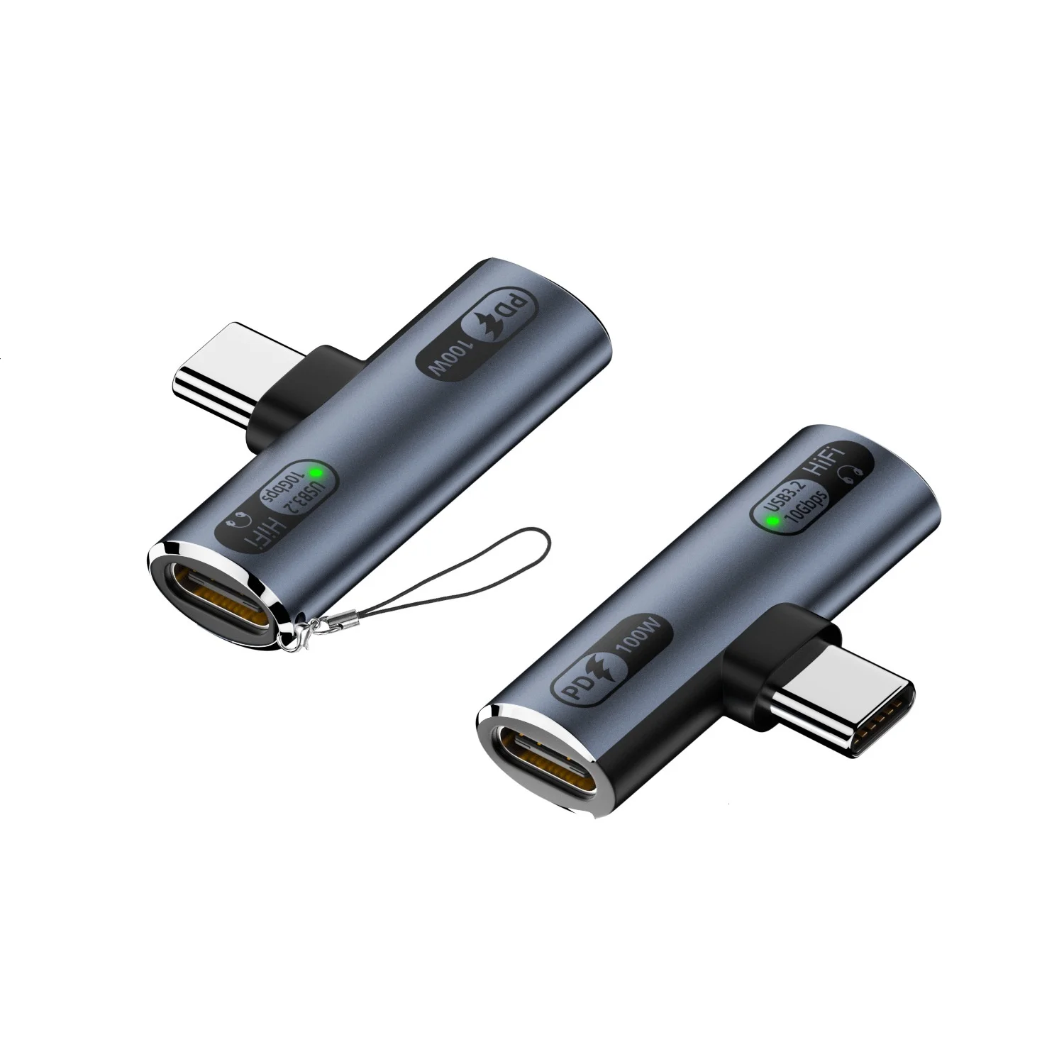 

Двойные наушники и зарядное устройство, адаптер-сплиттер USB C, компактный дизайн, удобная портативность, совместимость с iPhone