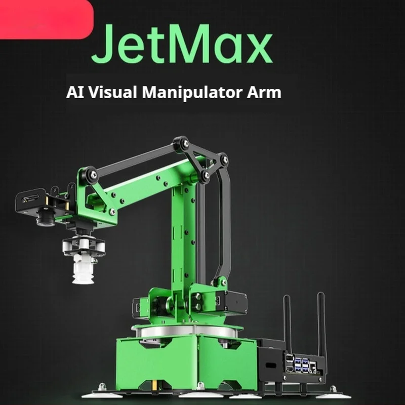 

Роботизированная рука HuanEr JetMax Jetso Nano AI с функцией определения глубины, программируемая на Python, робот ROS для обучения программированию и хобби.