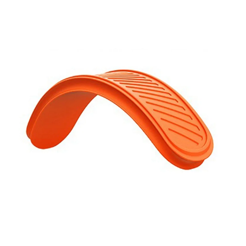 For Apple AirPods Max Silicone Headband Cover Washable Cushion Case Multifunction Protective Cover,Orange