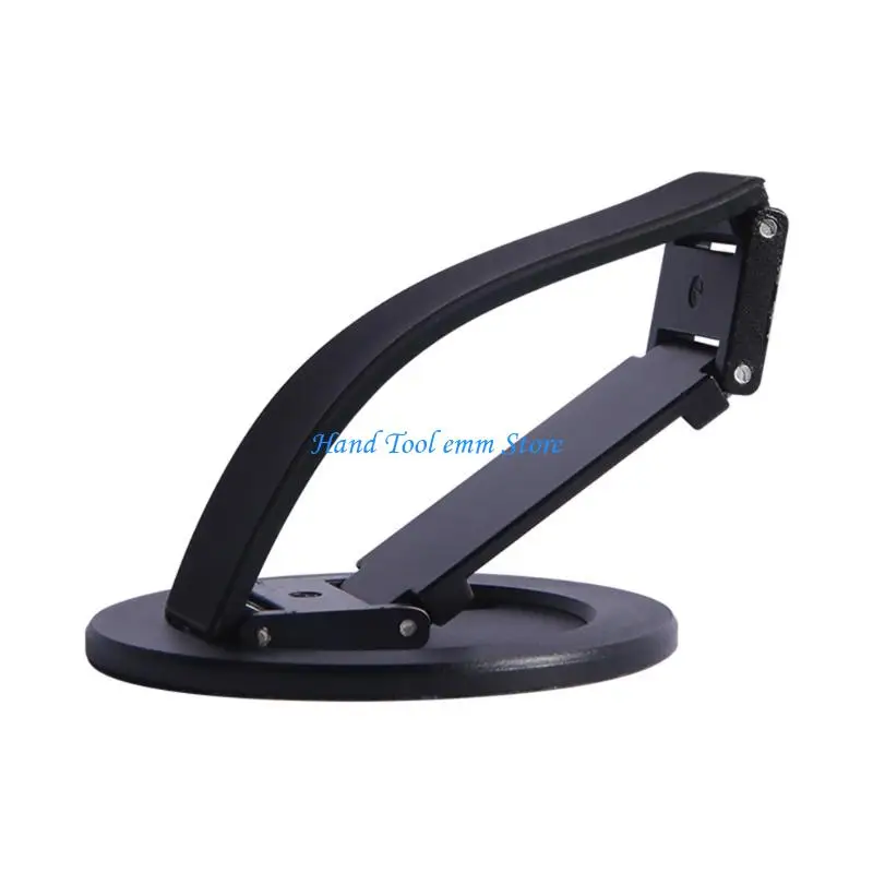 H37F Ergonomic Multiple Adjustable Phone Stand Support With Comfortable Plastic Grip For Work Travel And Home Use