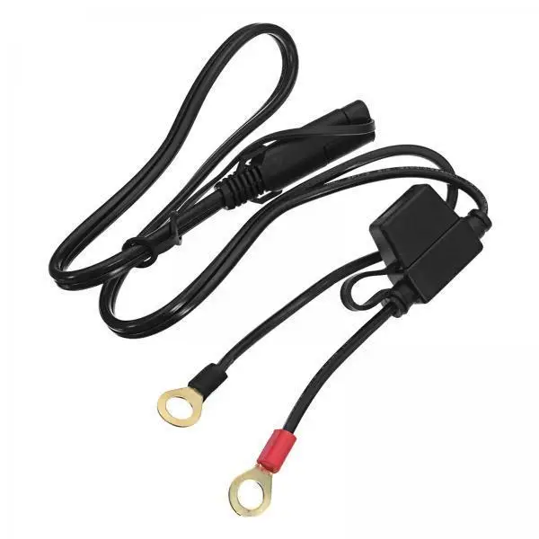 Motorcycle Battery Charger SAE Quick Disconnect Cable Eyelet Terminal Wire for Car Tractor Scooter Accessories
