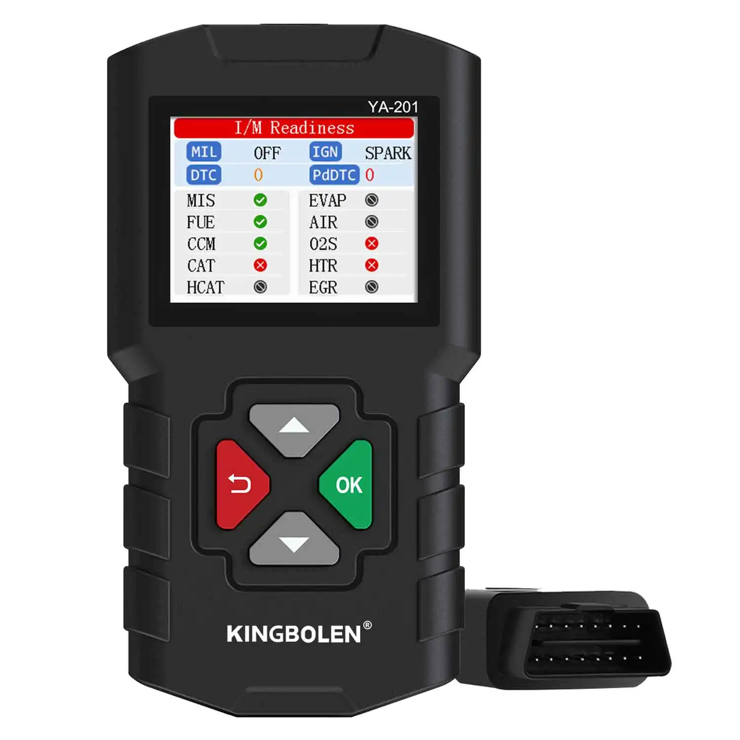 

EDIAG YA201 Obd2 Scanner Full OBD2 Modes Check Engine Code Reader After 1996 All OBDII/EOBD/KOBD/CAN Cars Live Data Stream